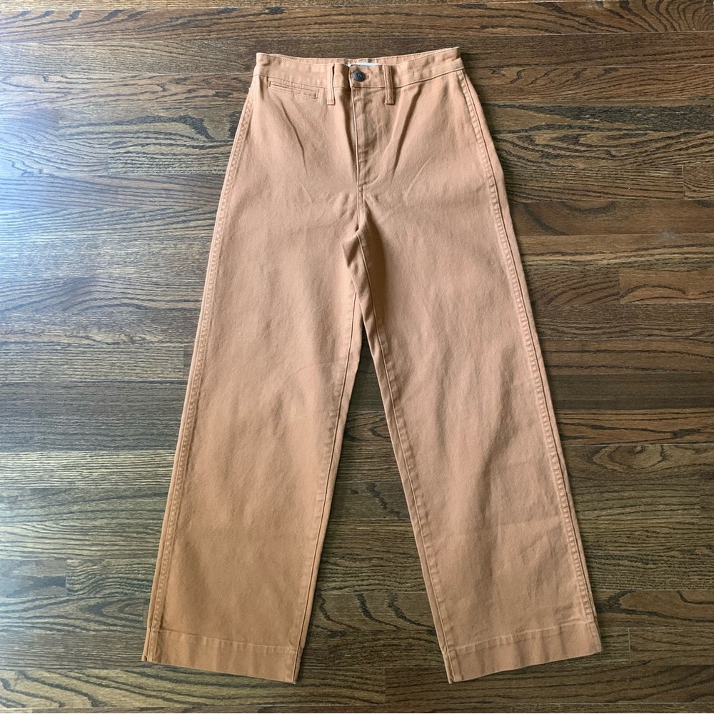 🍂 NWOT Madewell Slim Emmett Full Length Pants in Cider